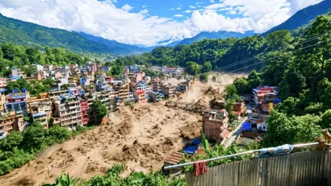 बाढीमा परी बपत्ता मध्ये ६ सय २६ को शव पर्यो