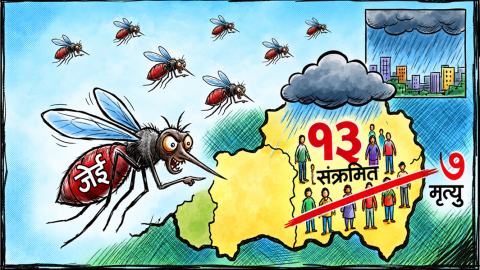झापा जिल्लामा जेईविरुद्धको खोप अभियान सुरु