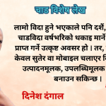 चाडपर्वको महत्व र फुर्सद्को सदुपयोग